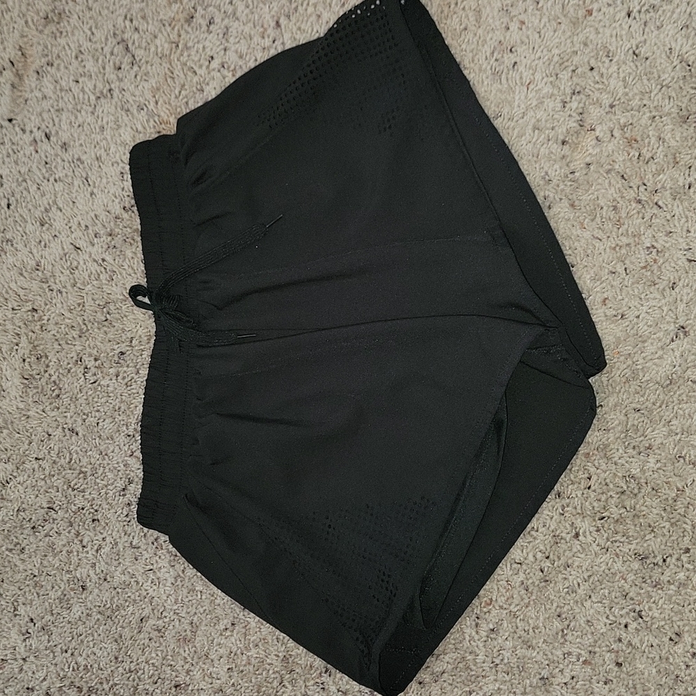 Shein black athletic shorts medium